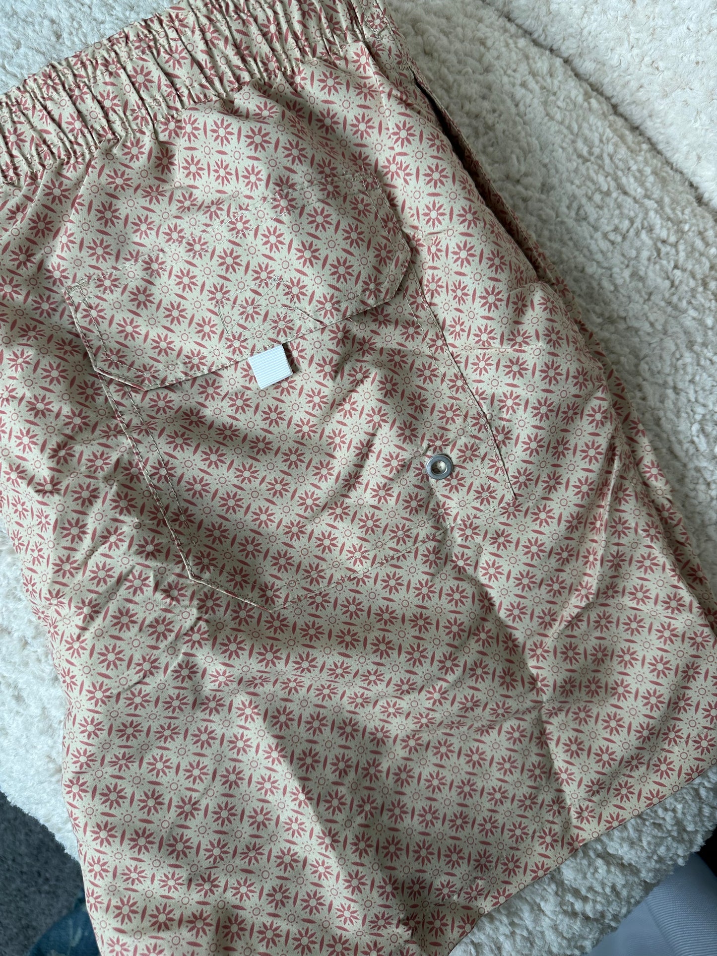COSTUME UOMO BEIGE E MATTONE