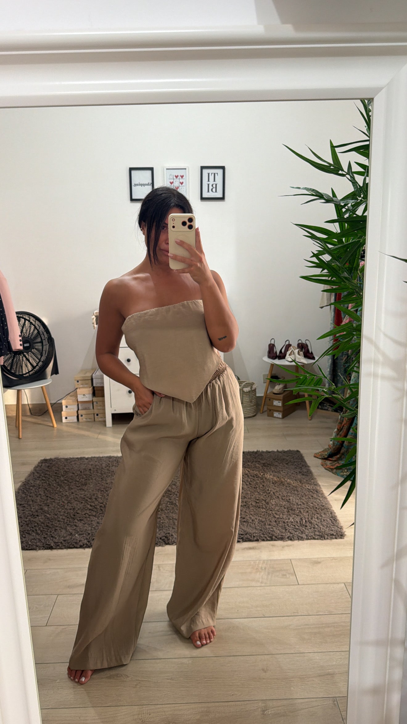 Coord set Miranda - beige
