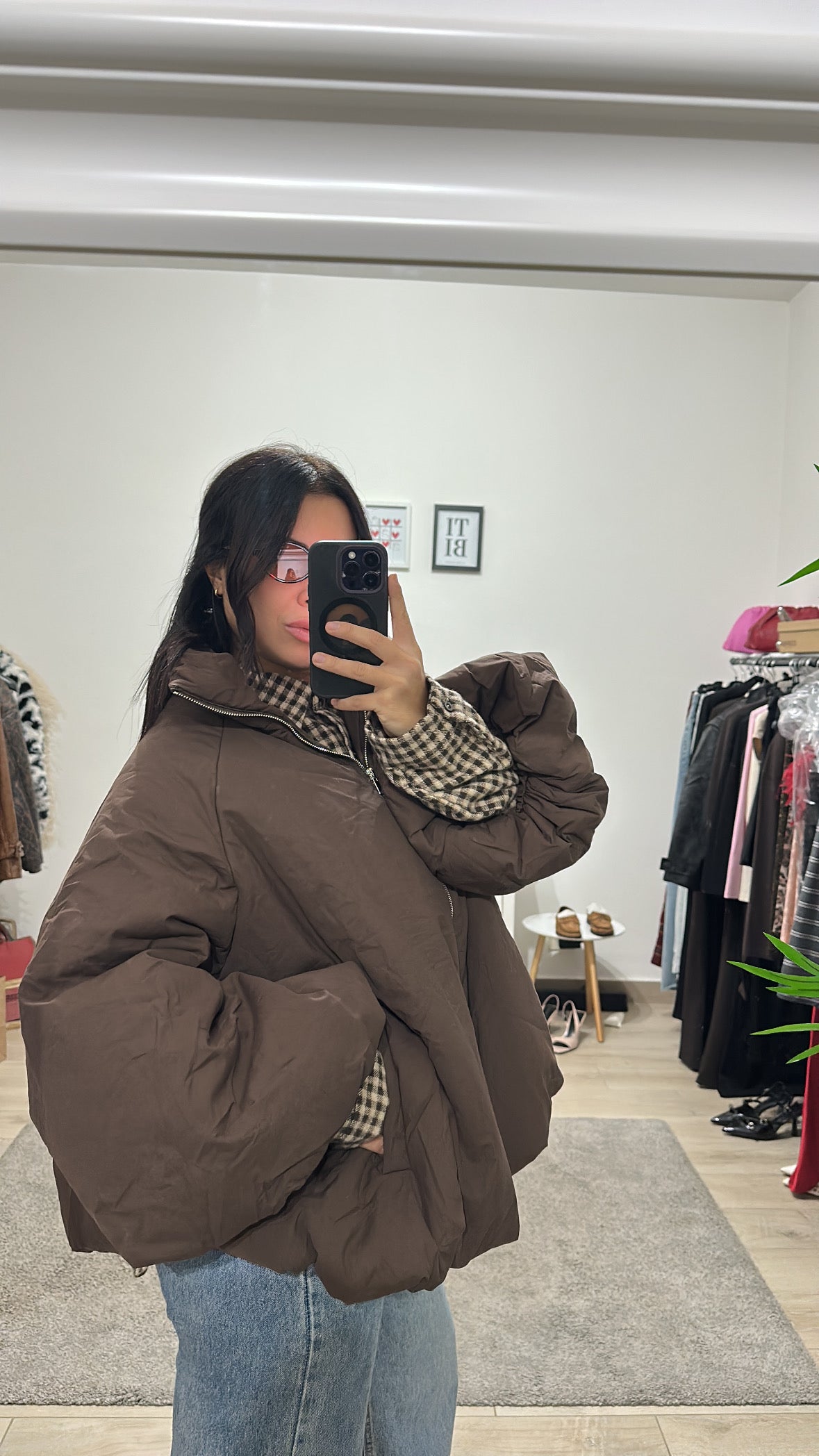 Giubbotto Sira Marrone