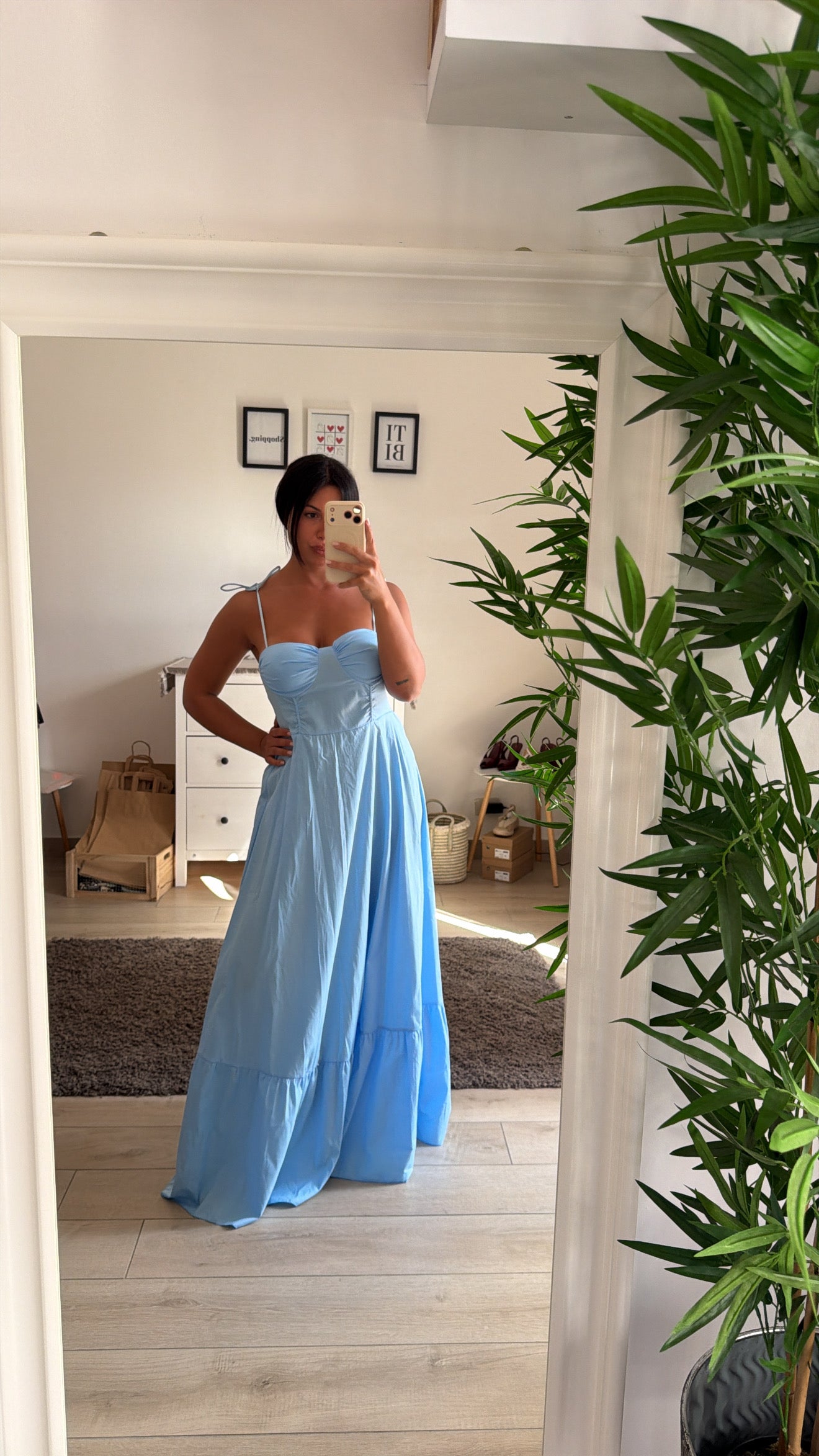 Abito Ariel Celeste