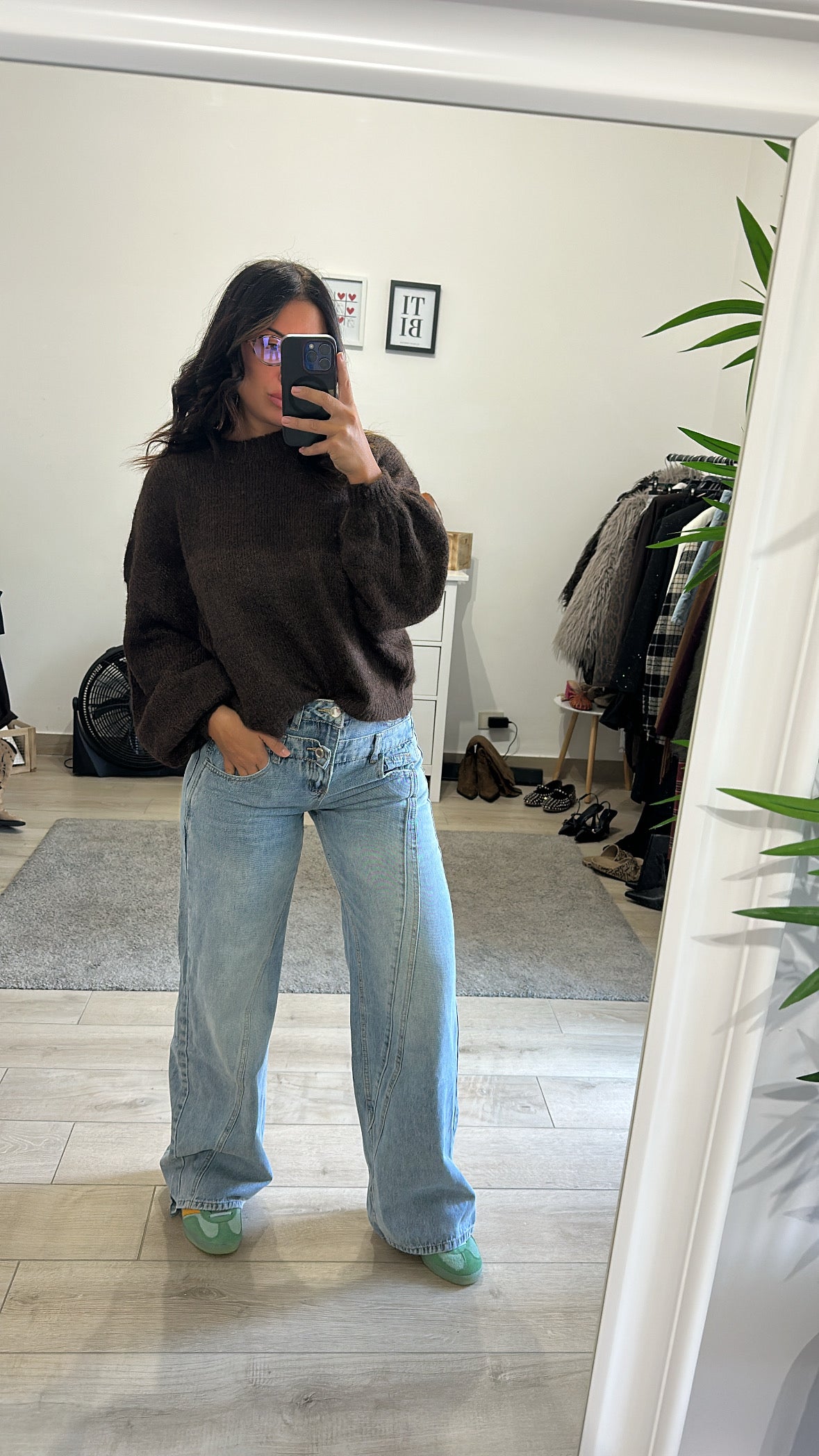 Jeans doppio Bottone