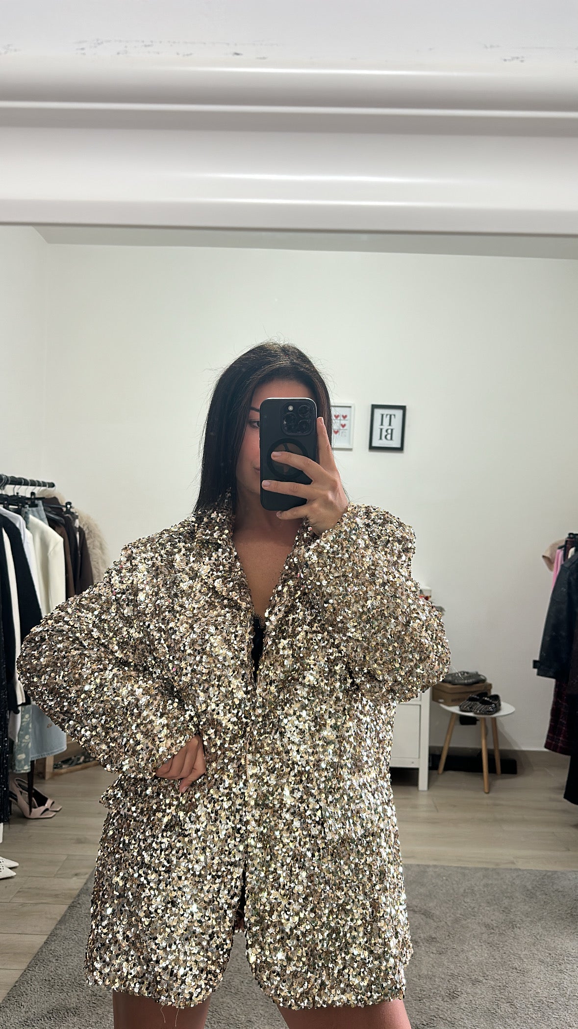 Blazer Paillettes By Lumina