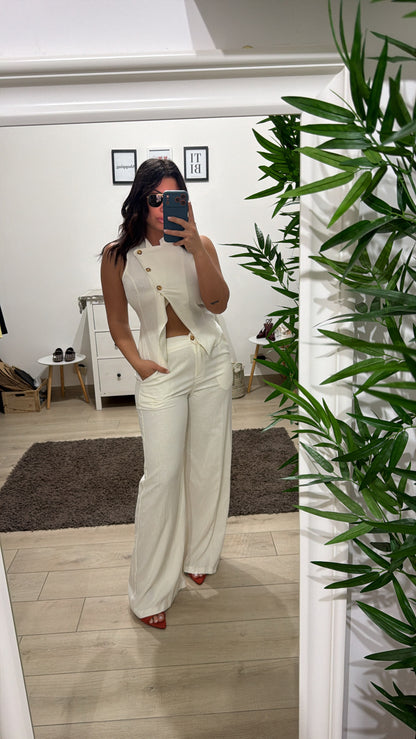 Coord set Sole - Bianco