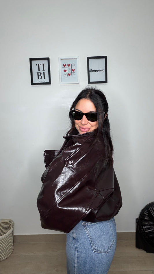 Chiodo Esmeralda - Burgundy