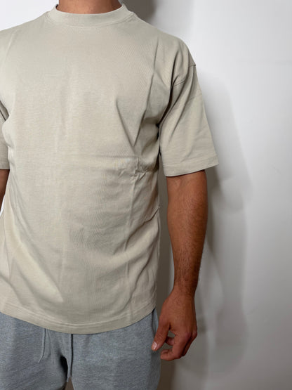 T SHIRT COTTON - beige