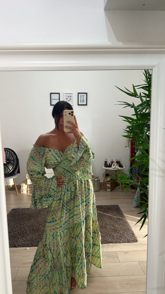 Abito Afrodite verde
