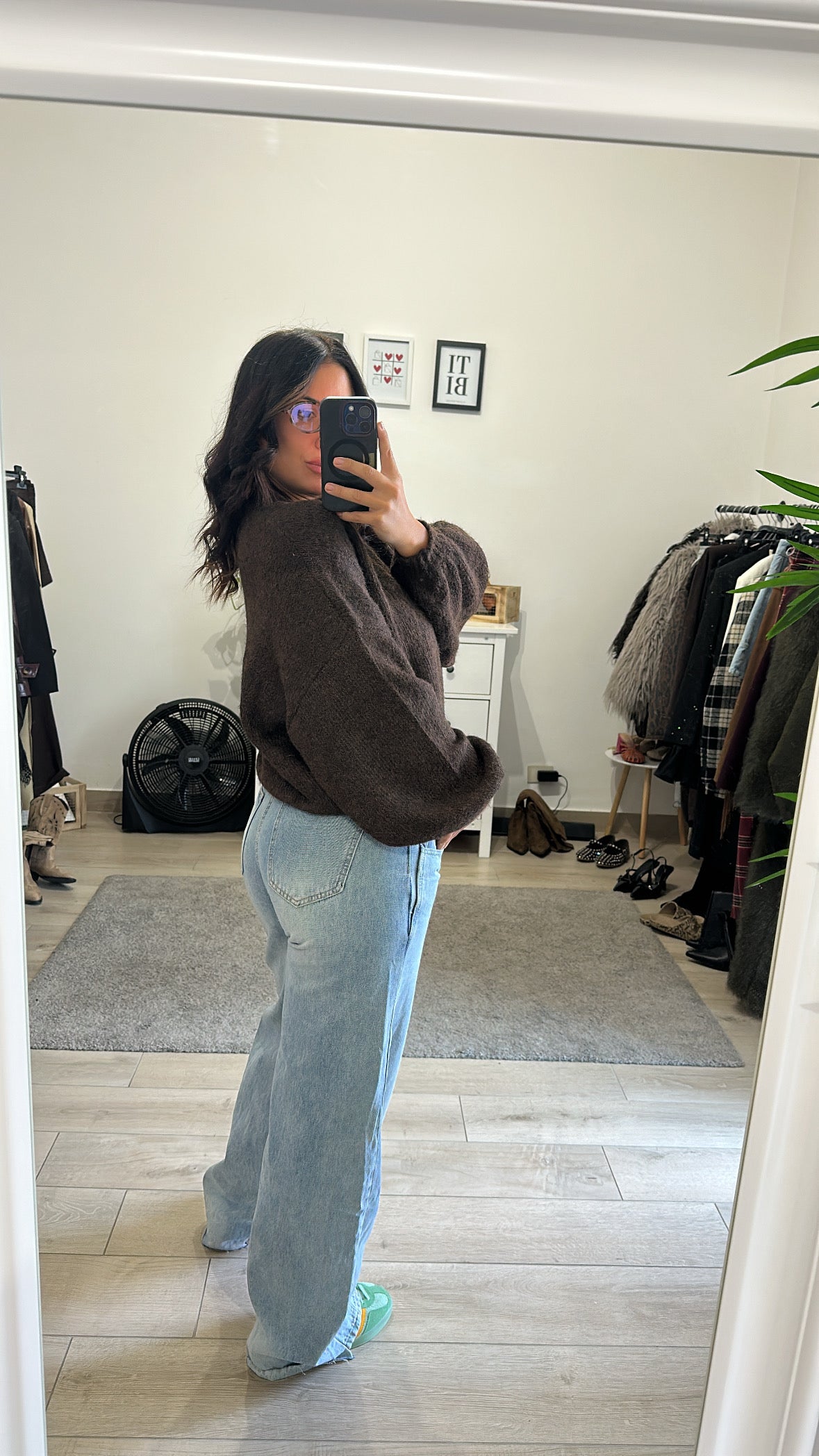 Jeans doppio Bottone