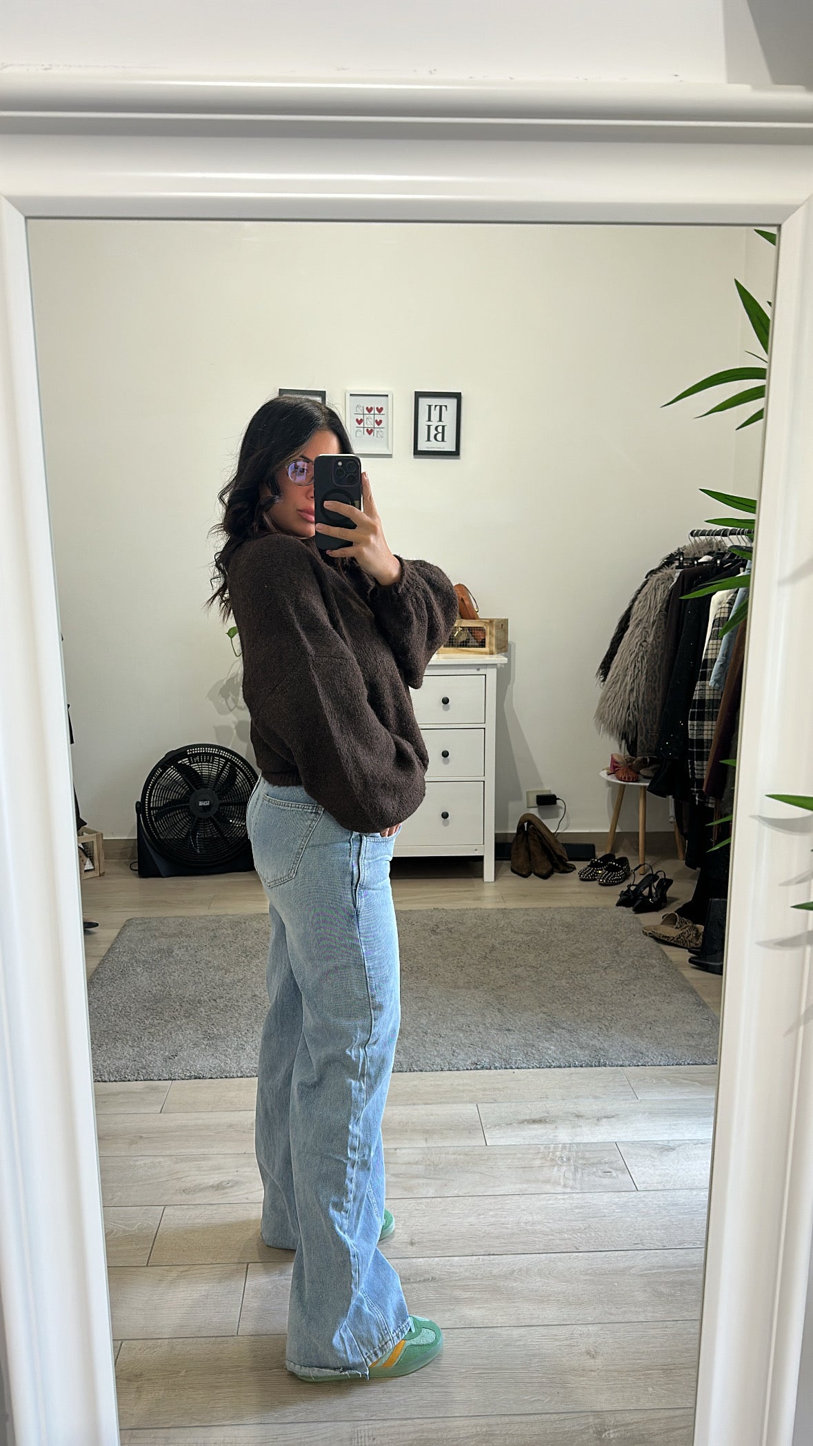 Jeans doppio Bottone