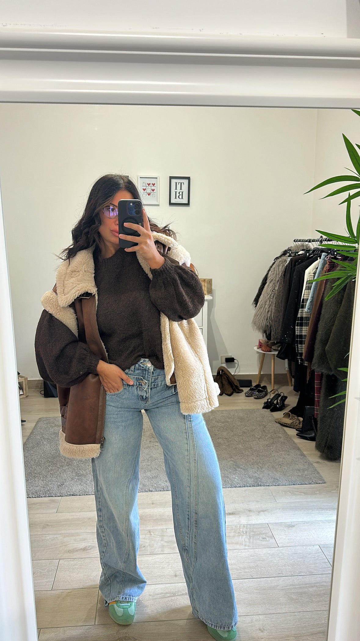 Jeans doppio Bottone