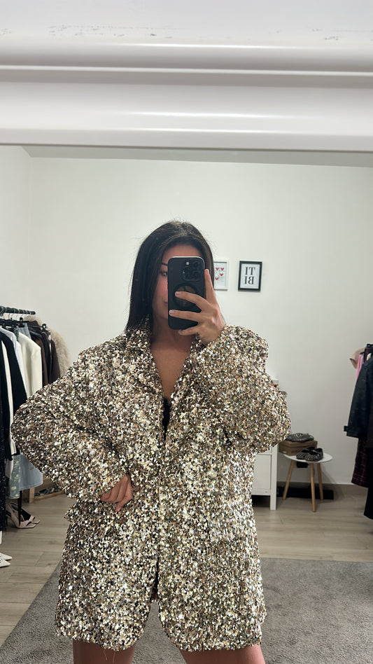 Blazer Paillettes By Lumina