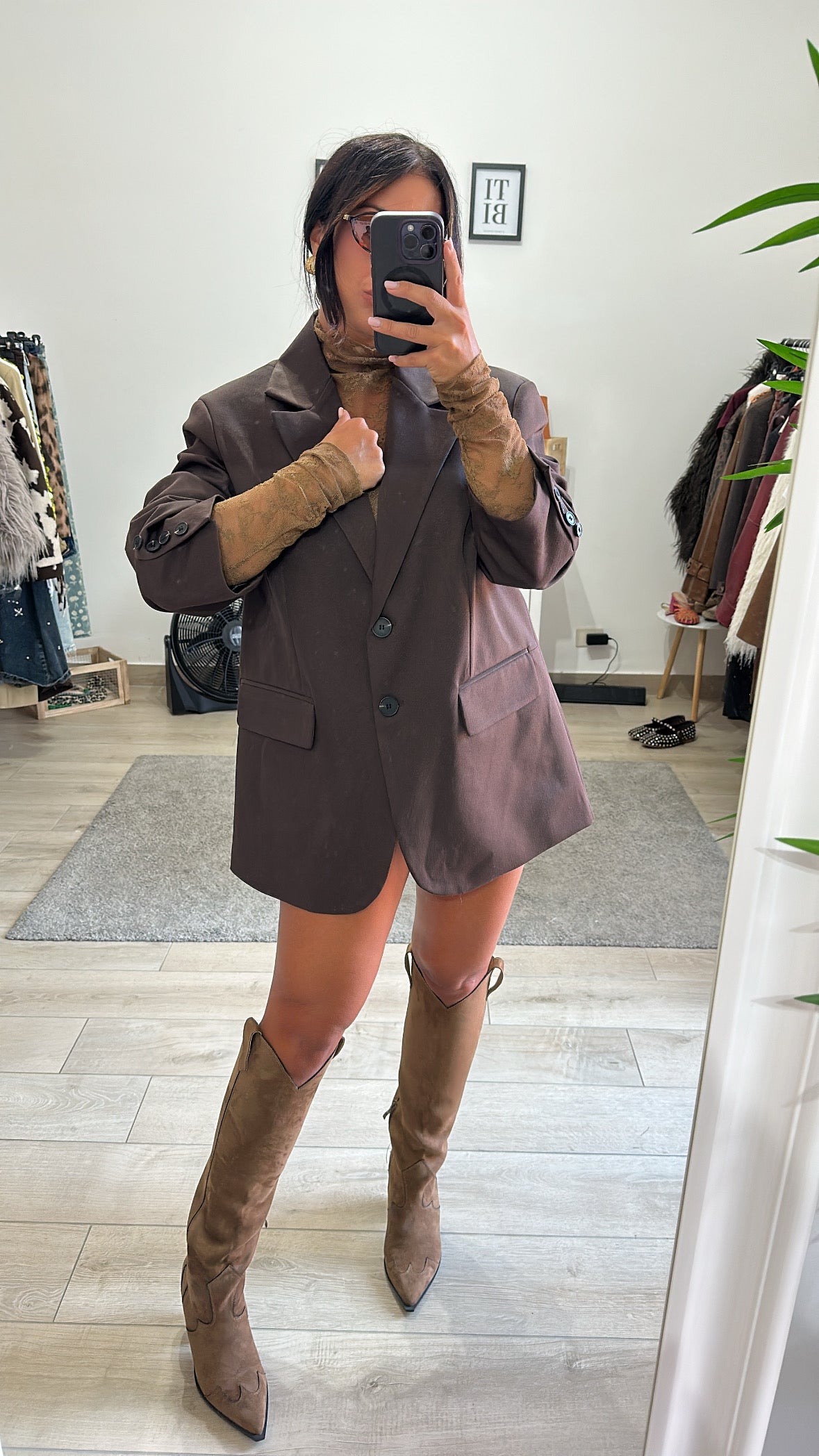 Blazer over By Lumina Coffee