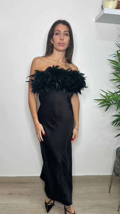 Abito Plume - Nero